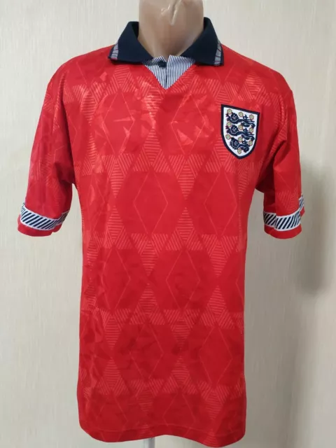 Maillot équipe nationale de football d'Angleterre maillot Retro Replicas...