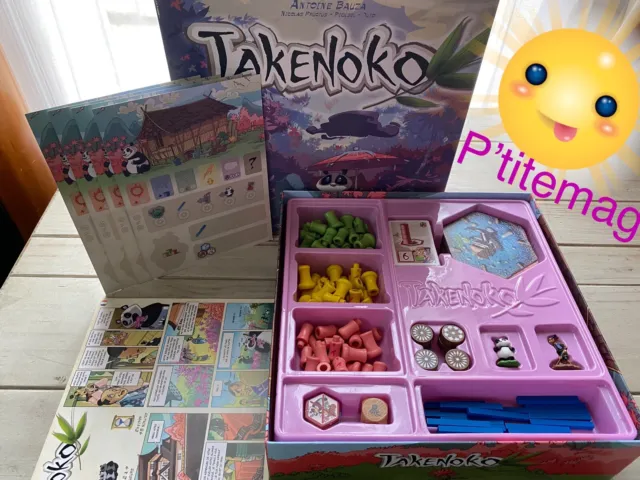 Jeu de société Takenoko Bombyx Complet parfait état