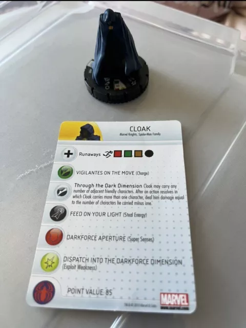 Heroclix Cloak #202 Amazing Spider-Man Gravity Feed Marvel Pre-owned