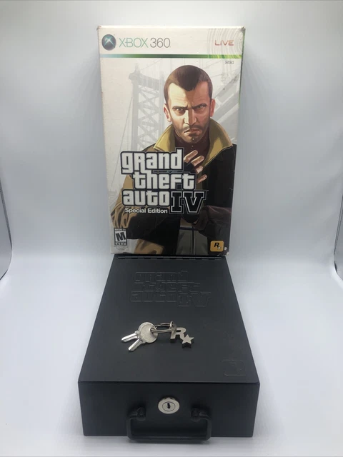 Grand Theft Auto IV スペシャルエディション の金庫。GTA Grand Theft Auto IV (GTA 4) Metal Bankers Lock Box - Special