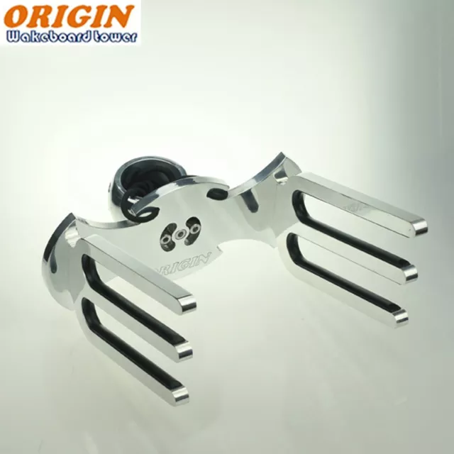 ORIGIN Mirror Polished Wakeboard Rack Suit Any Angle Tower Leg 5 Yrs Warranty