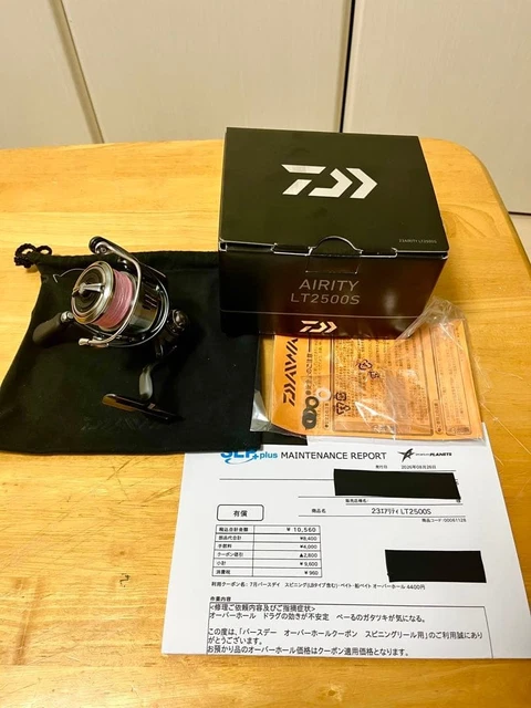 DAIWA 23 AIRITY LT2500S Full Bearing Spinning Reel Used JDM Japan