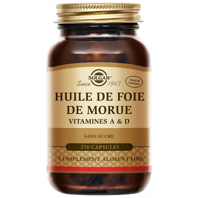 SOLGAR COD LIVER Oil 250 Capsules £36.23 - PicClick UK