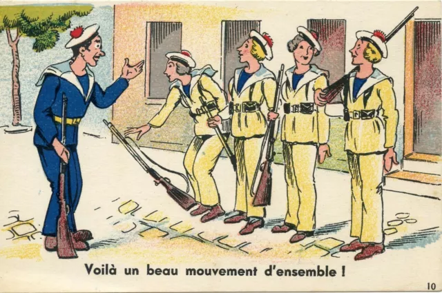 Cpa / Postcard / Humor / Satire / Fantasy Illustrator / Voila A Beautiful.......