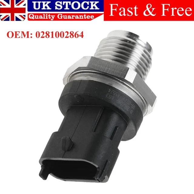 FUEL RAIL HIGH PRESSURE SENSOR FIT HYUNDAI KIA CRDi i800 i10 i20 i30