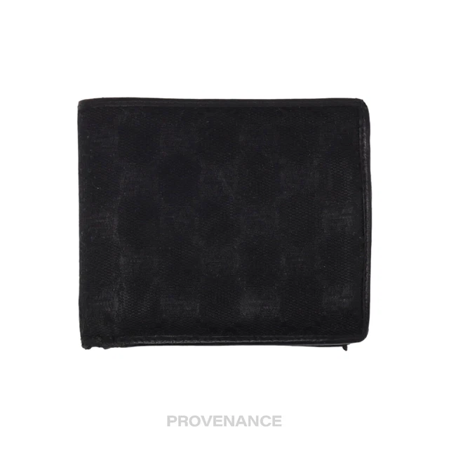 Gucci GG Bifold Wallet - Black  GG Canvas