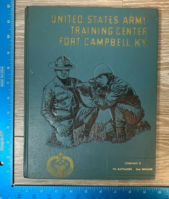 BOOK US ARMY TRAINING CENTER FORT CAMPBELL KY CO E 7th Battlion 2nd
