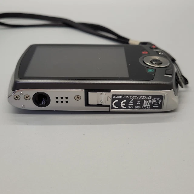 Casio Exilim EX-Z350 12,1 megapixel fotocamera digitale compatta argento testato 4