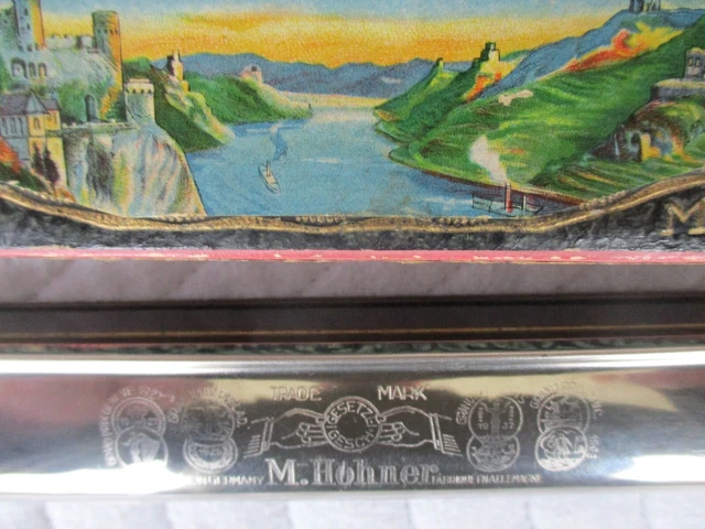 Mundharmonika REINGOLD  M.HOHNER mit orig. Schachtel
