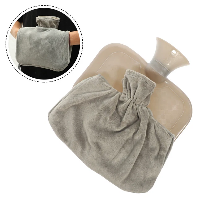 Bolsa portátil de agua caliente Navidad PVC para estudiantes de felpa bolsa de agua caliente