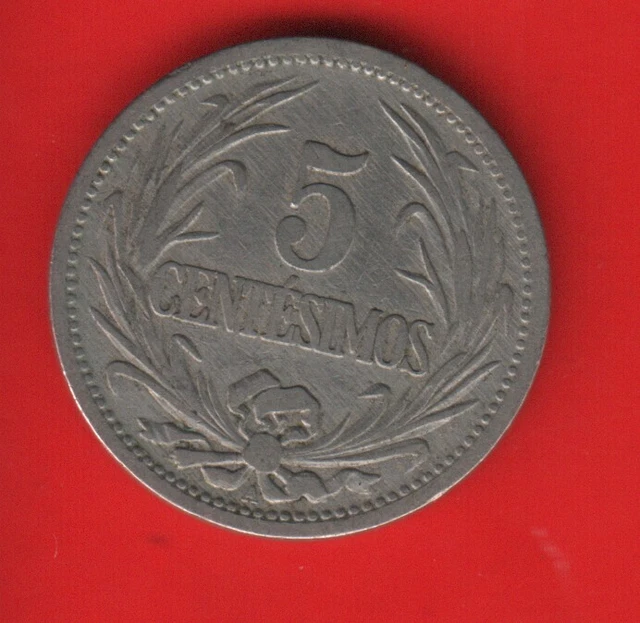Uruguay 5 Centesimos 1901