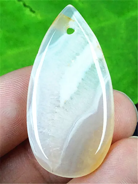 DY25766 35x17x5mm Yellow/white Druzy Geode Agate Teardrop Pendant Bead
