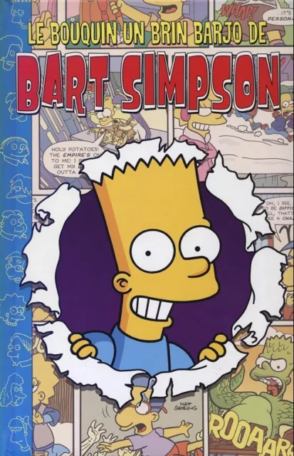 BD 408 - Bart Simpson  INT2. Le Bouquin un brin barjo Bart Simpson 2006