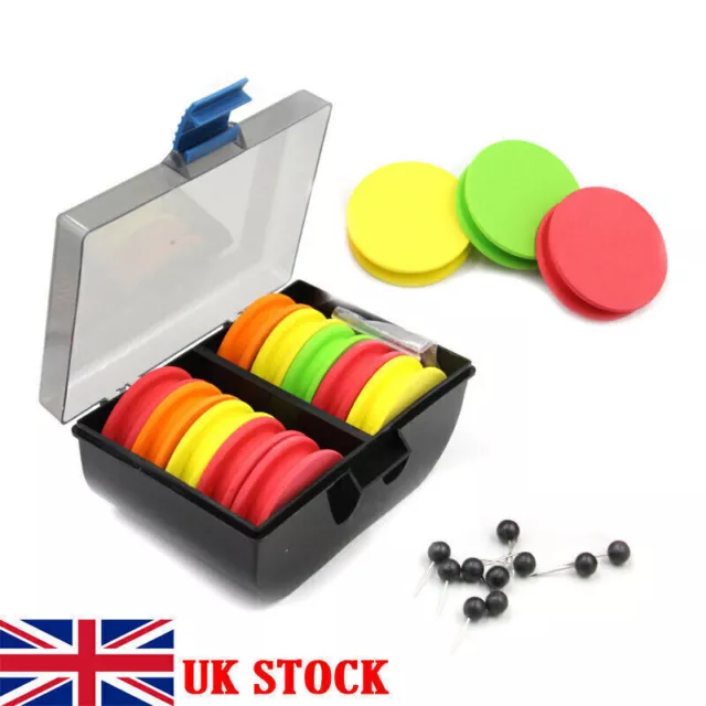 20Pcs/Box EVA Foam Rig Winders in Storage Box Rig System Sea Fishing UK Stock