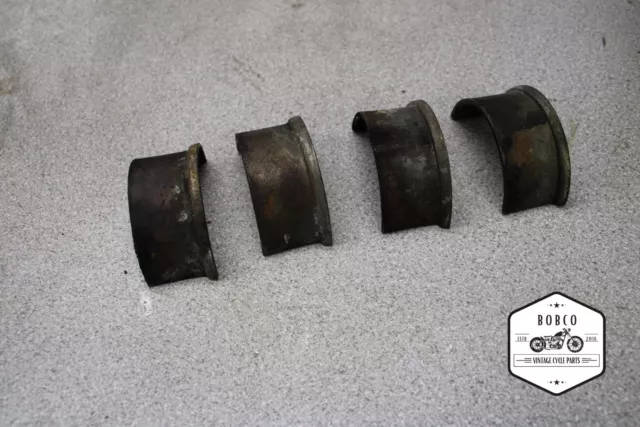 1972 Honda CL450 Scrambler EXHAUST COLLARS O1-4889.LT