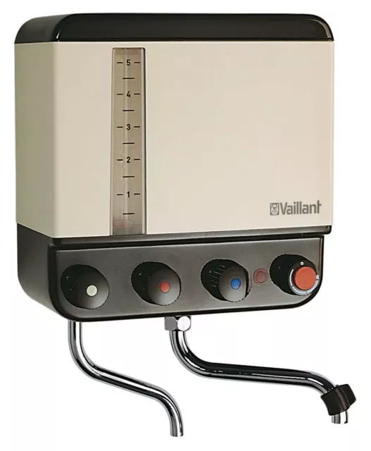 Vaillant Elektro-Kochendwassergerät VEK 5S 005121 2 kW 345x265x165 braun/beige