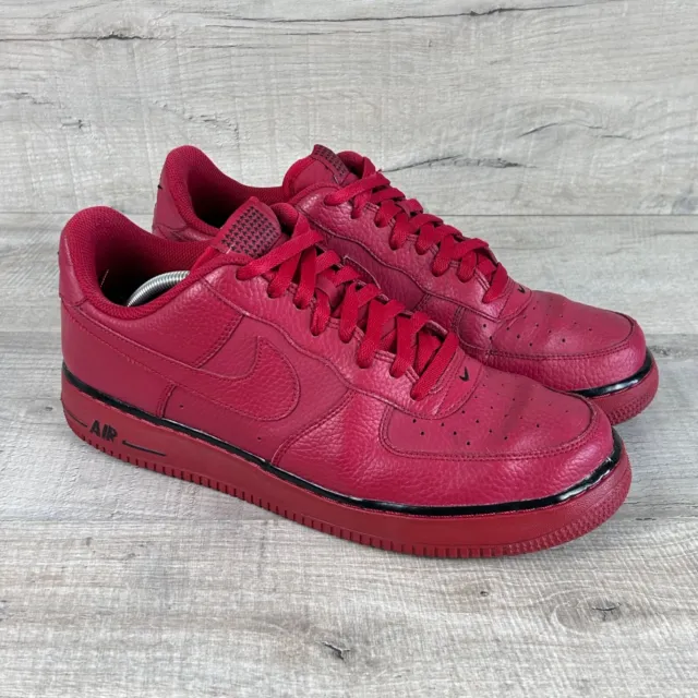 Nike Air Force 1 Low AF1 Pivot Pack Red 2015 Trainers Mens Size UK 11 / EU 46