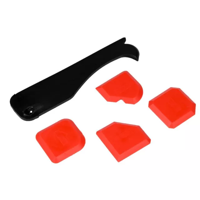 Set spatola in silicone 5 Pezzi Strumenti per Calafataggio Raschietto Spatole 2