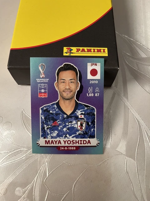 Panini FIFA Fussball-Weltmeisterschaft Katar 2022 Albumaufkleber - JPN9 Maya Yoshida