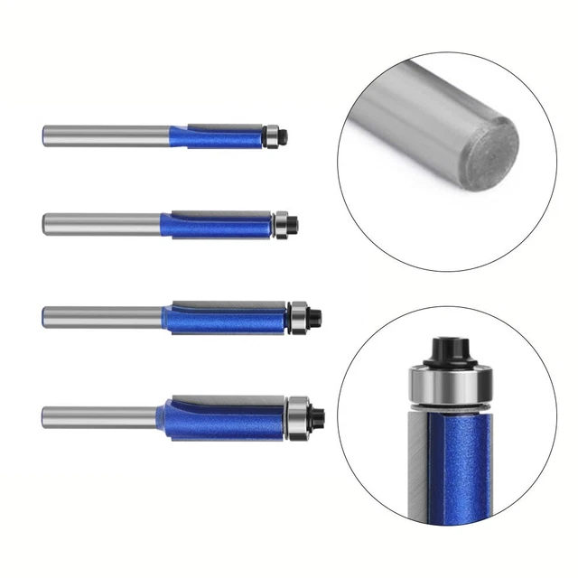 Bit de routeur à tige de 6 mm pour le travail du bois fonctionne très bien ave