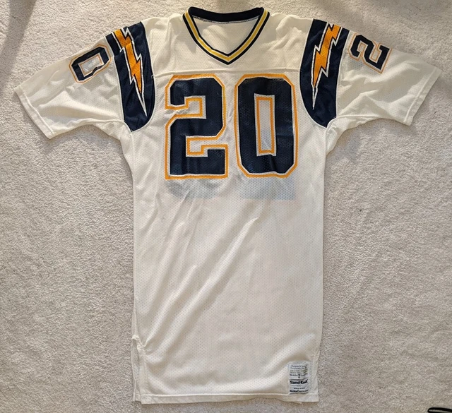 1985 SAN DIEGO Chargers Indiana State Wayne Davis NFL Game Used / Worn