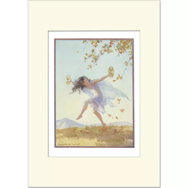 Autumn Sprite - Margaret Tarrant - Medici Mounted Print