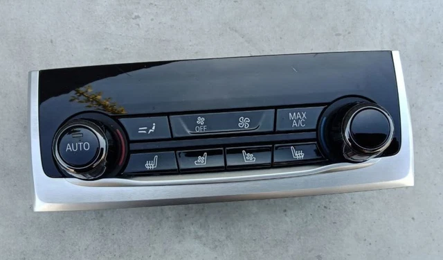 Bmw G11 G12 Pannello Di Controllo Climatizzatore Posteriore Ac Unita'...