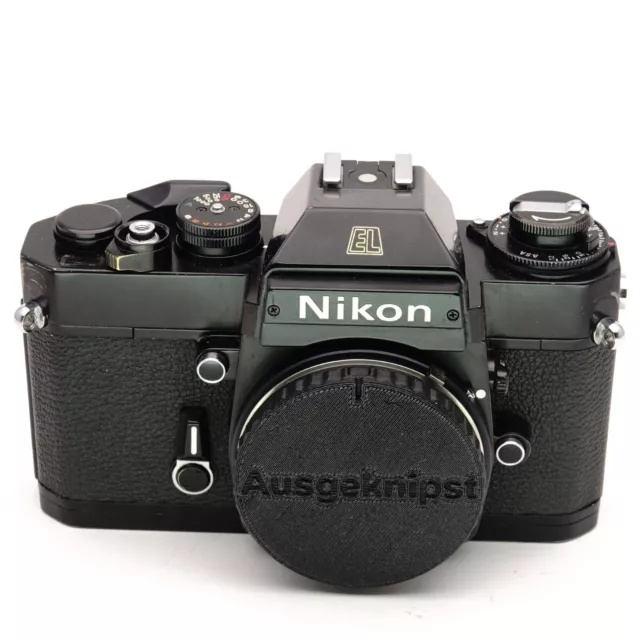 Nikon EL 2 35mm Spiegelreflexkamera Black SLR Body F Mount