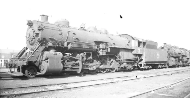 2J600F Neg/Rp 1936 Belt Railroad Of Chicago 2-10-2 Loco #3