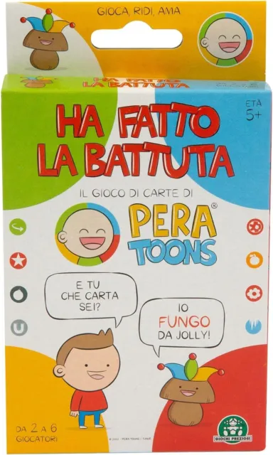 Giochi Preziosi Pera Toons Gioco di Carte per Bambini, Divertente per...