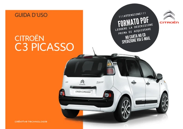 LIBRETTO MANUALE ISTRUZIONI uso e manutenzione in PDF Citroen C3