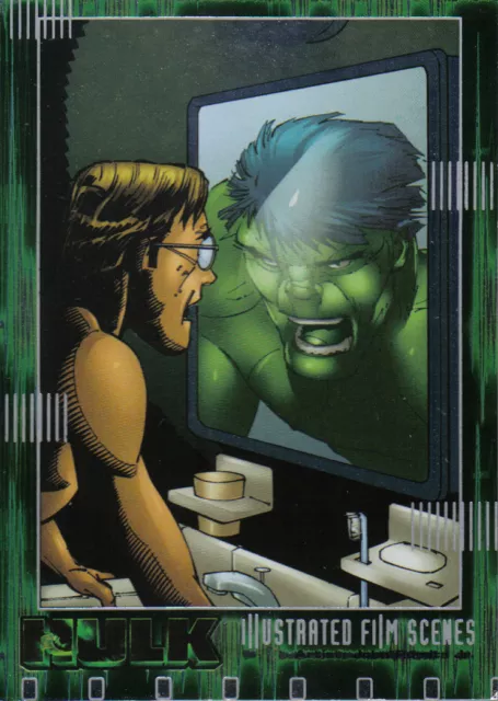 The Incredible Hulk The Movie Illustrated Card If03