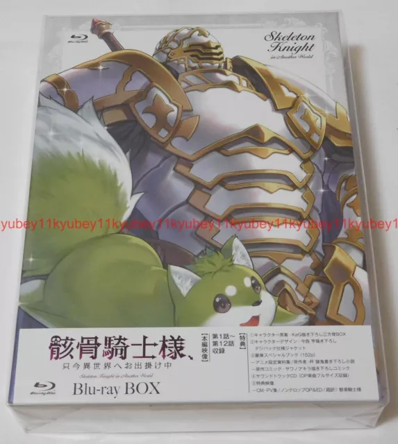 New Skeleton Knight in Another World Blu-ray Box Soundtrack CD Booklet Japan