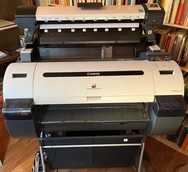Canon ImagePROGRAF 24" Color Printer iPF670 with L24ei MFP 24" Color Scanner