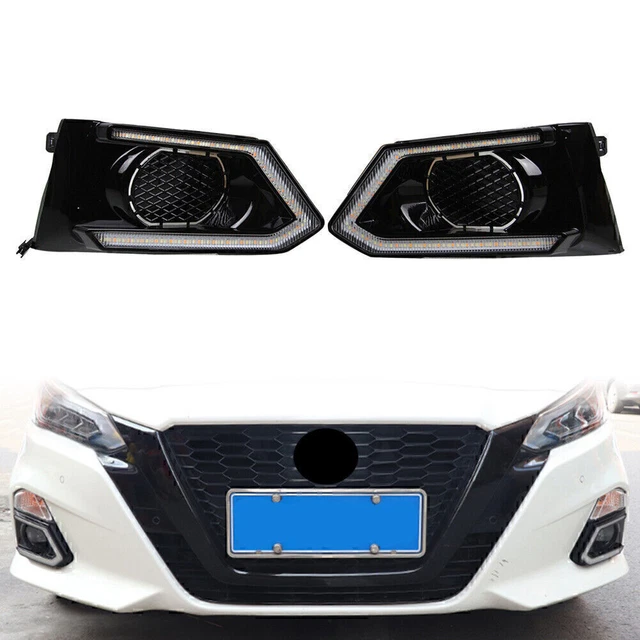 1 Paia Luci Corsa Auto ABS LED Diurne DRL per Nissan Altima Teana 2019-2020