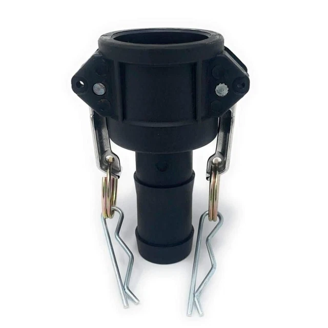Tubo nero 1 ""Camlock femminile x 1" tubo chaft