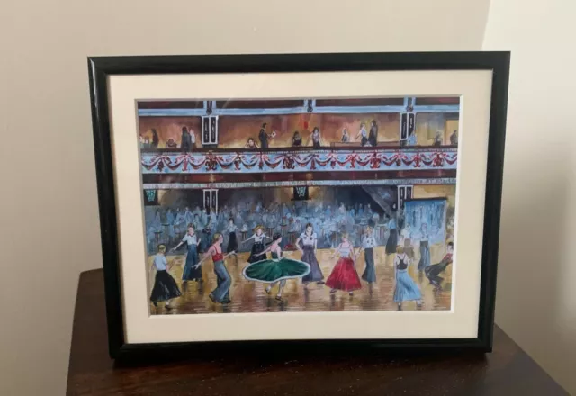 Northern Soul; Northern Soul Dancers, Wigan Casino, I Go to Pieces, Framed Print