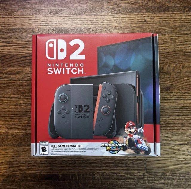 NINTENDO SWITCH 2 Console Mario Kart World Bundle $838.19 - PicClick CA