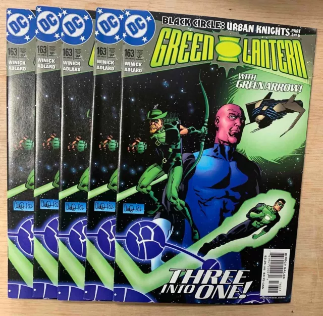 5 Lot Green Lantern Vol 3 #163 2003 Vf-Nm