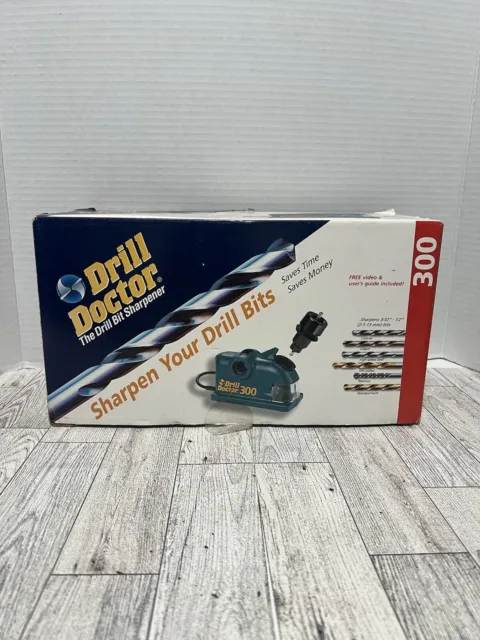 Equipo de herramienta afilador de brocas Drill Doctor 300 nuevo en caja