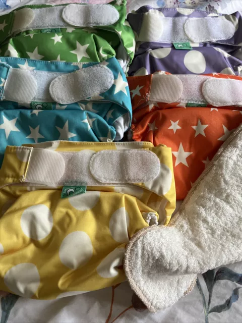 New Born Baby Reusable Nappies And Liners