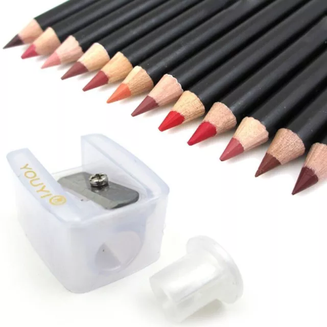 Precision Cosmetic Pencil Sharpener For Eyebrow Lip Hot！！ Eyeliner L6V1 E2C4