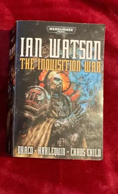 Die Inquisition Krieg Trilogie OMNIBUS Ian Watson 40k Chaos Kind Draco Harlekin