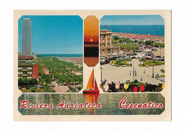 FORLI' CESENA (359) - Riviera Adriatica CESENATICO, Vedute - FG/Vg 1982