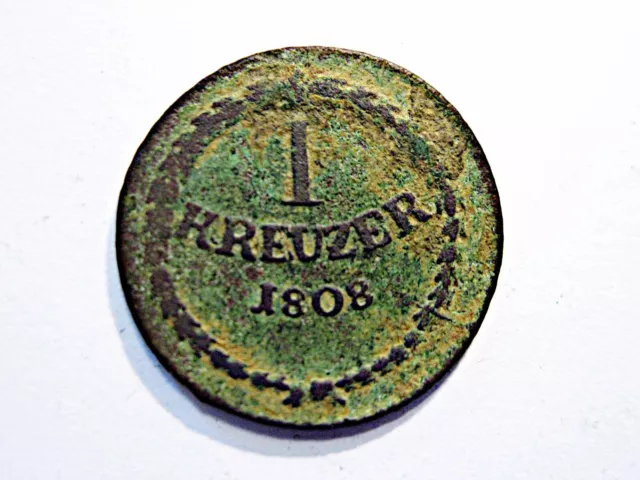 Baden  1 Kreuzer  1808