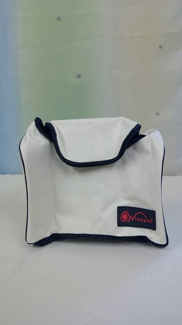 VINSANI Cream White Zipped Peg Bag CG C19