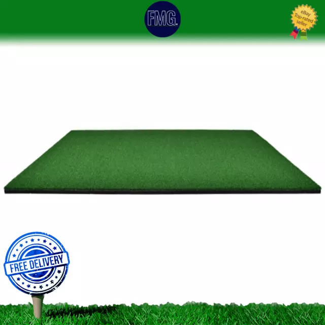 DRIVING RANGE GOLF MAT 150CMx150CM STANDARD FIBRE PRACTISE HITTING MAT UK STOCK