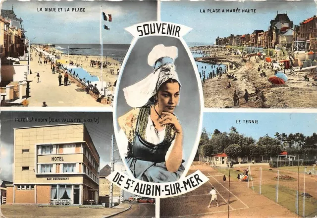 Souvenir de St-AUBIN-SUR-MER - multi-vues