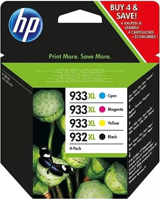 HP C2P42AE MULTIPACK ORIGINALE 932XL+933XL OFFICEJET 6600/6700/7510/7610 nuovo