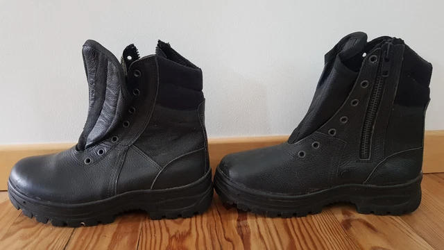 Chaussures d'intervention / Rangers - en Cuir, Neuf T39